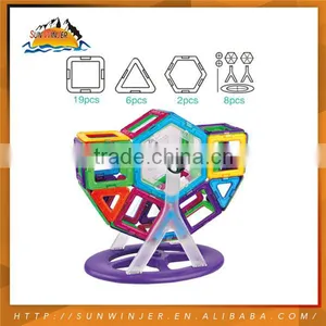 Diy Toy Magnetic Blocks Toy Building Plastic Blocks thumbnail-5