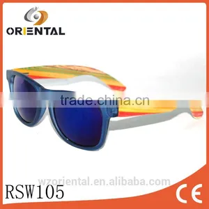 Bamboo Wood Sunglasses thumbnail-1