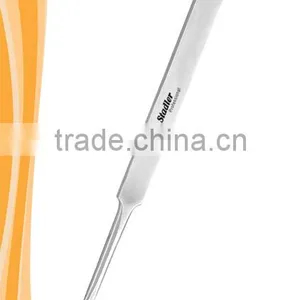 Multiple Hole Spoon Stainless Steel Flat Handle Comedone Extractor for Sensitive Skin 14.5 cm thumbnail-1