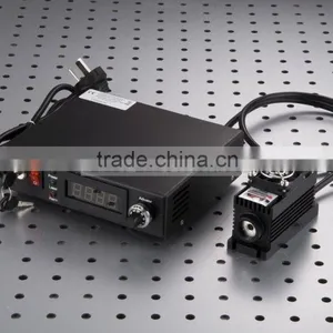 Powerful Lab Lasers 100mw 671nm Red Laser Dot Diode Module + TTL Modulation 0-30KHZ + TEC Cooling + Power Supply LSR-PS-II thumbnail-2