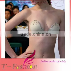 2016 Hot Sexy Lady Invisible Adhesive Bra Strapless Bra thumbnail-1