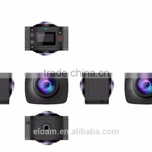 Dual Lens 1080p Full Shot 360 Degree Sports Camera thumbnail-3