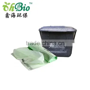 EN13432 Biodegradable Cornstarch Plastic EN13432 ASTMD 6400 Biodegradable Trash Bags thumbnail-6