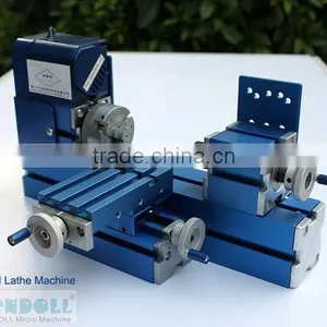 8in3 Metal Mini Multipurpose Machine, Mini Combined Machine Tool; DIY Mini Lathe Machine Tool,Soft Metal or Wood Processing thumbnail-5