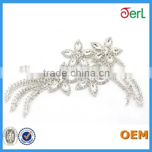 2016 New Style Rhinestone Chain Trimming for Wedding Dress thumbnail-5