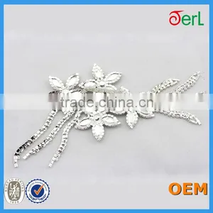 2016 New Style Rhinestone Chain Trimming for Wedding Dress thumbnail-6