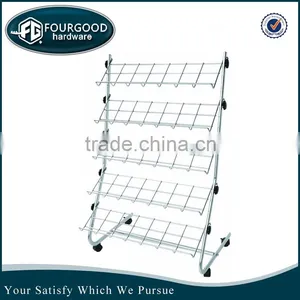 2015 New Products Four Wheel Five Layers Planting Metal Shelf thumbnail-1