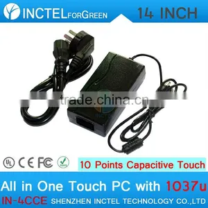 14 Inch Touch Screen All in One PC With 10 Point Touch Capacitive thumbnail-3