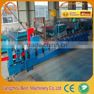 Metal Roof Ridge Aluminium Cap Roll Forming Machine thumbnail-1