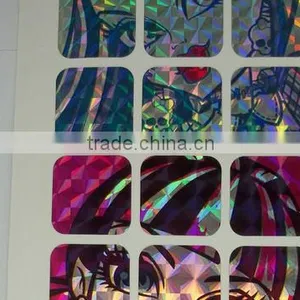 OEM Clear Material Vinyl Sticker Laser Sticker PVC Sticker thumbnail-6