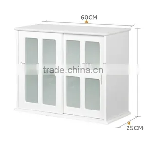 Modern Wooden Witn Glass Door Kitchen Cabinet thumbnail-4