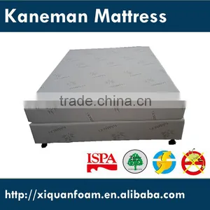 Star Hotel Quality Bamboo Knitted Fabric Cover Spring Box Bed Base and Mattress thumbnail-1