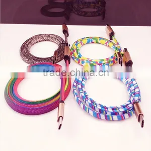 High Speed Colorful Fashion Type-c to Usb Optical Led Cable for Mobile Phone thumbnail-3