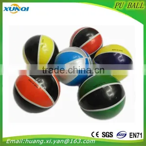 Basketball PU Foam Ball High Quality Children Toy Balls Soft Anti Stress Ball thumbnail-1