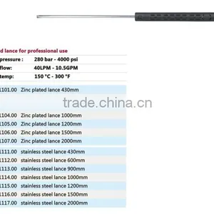 Zinc Plated and SS Vented Grip for Profession Use High Pressure Lance thumbnail-1