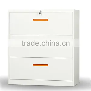Lateral Metal Office/home/school Use 3 Door Stainless Steel Locker for File Storage thumbnail-1