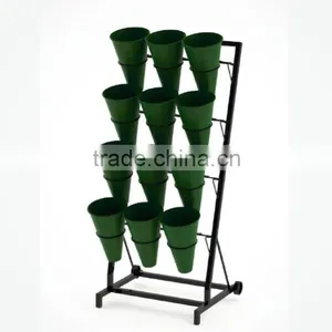 Flower Pot Pedestal/outdoor Flower Planters Holder/flower Box Display Stand thumbnail-1