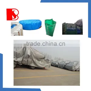 Qingzhou Baosheng Plastic Tarpaulin for Truck Water Proof Poly Tarps, PVC Tatpaulin in Roll thumbnail-6