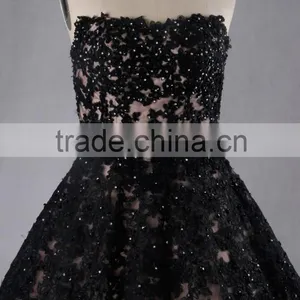 2016 Yiai Luxury Evening Dress Party Dress Applique Dress With Shining Sequins thumbnail-3