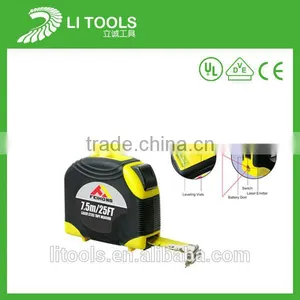Top Quality Laser Level With Tape Measure Steel Measure Tape 5m Promotional Tape Measure thumbnail-1