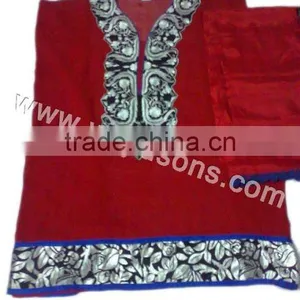 Readymade Ladies Salwar Suits,Exquisite Salwar Suit,Salwar Suit,Ladies Embroidered Salwar Suits thumbnail-1