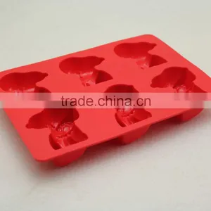 Lovely Animal Dog Cartoon Shape Silicone Ice Cube Tray Freezer thumbnail-1