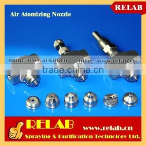 Stainless Steel Siphon Adjustable Drip-free Air Atomizing Nozzle thumbnail-1