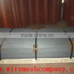 Aluminium Expanded Metal Mesh , Thick Diamond Stretch Metal Mesh thumbnail-3