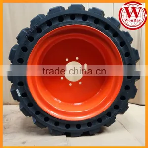 Solid Skidsteer Tires Bobcat 10-16.5 12.16.5 14x17.5 17.5-25 14.00-24 thumbnail-1