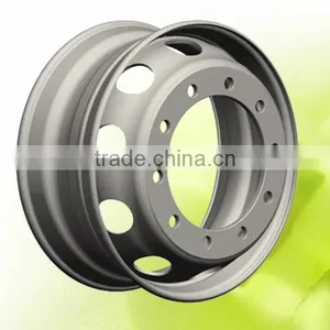 China WONDEE Tubeless Trailer Custom Steel Rim thumbnail-1