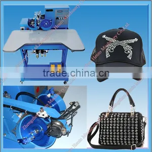 2016 Cheapest Nice Popular Ultrasonic Hot Fix Rhinestone Setting Machine thumbnail-2