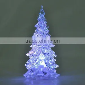 Christmas Tree Crystal Colorful Changing LED Decoration Light thumbnail-1