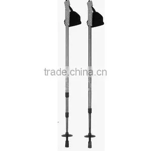Clamp Mechanism Walking Pole,Trekking Pole,Telescopic Walking Pole,clamp Locking System Walking Stick thumbnail-1