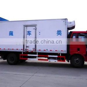 FAW 10TON Refrigerator Freezer Truck thumbnail-4