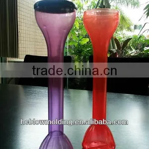OEM BLOW MOLDING Plastic Funnel Cup Funnel Shape Ice Cream Cups for Sale thumbnail-2