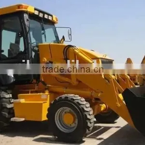 Hydraulic Joystick Operating Tractor Back Hoe Loader Model Wz30-25, 4 Wheel Drived,with CE Certification thumbnail-3