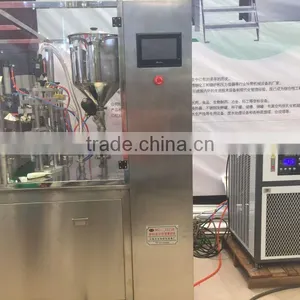Low Price Automatic Soft Tube Filling & Sealing Machine, Toothpaste Tube Filling Machine, Cream Filling and Sealing Machine thumbnail-2