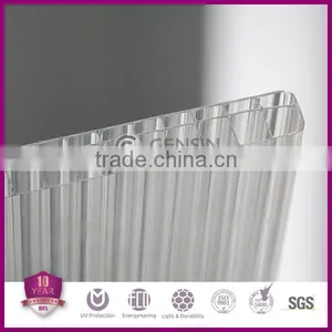 287mm Wide 12mm Multiwall Polycarbonate Sheet for Solar Collector thumbnail-1