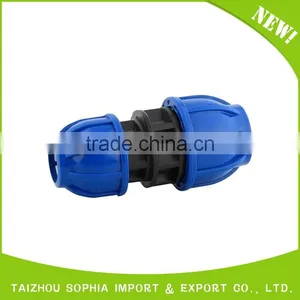 Water Irrigation Fittings PP Compression Quick Female Female Coupling thumbnail-4