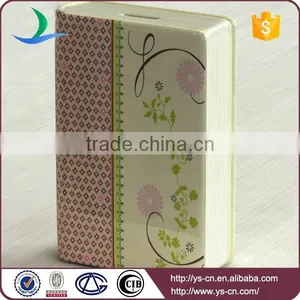 YScb-20 Latest Design Book Shape Ceramic Money Box for Saving thumbnail-1