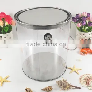 Food Popcorn Packaging Tin Bucket With Handle thumbnail-3