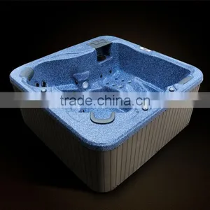 Hot Selling Freestanding Outdoor Spa Cheap Acrylic Massage Bathtub (A-410) thumbnail-2