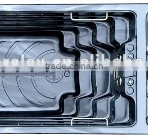 Factory Supply Outdoor Rectangular Swim Spa Pop-up TV Swim Spa Pool 8 - 12 Person Hot Tub thumbnail-3