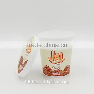 Recycle Ice Cream Cups, High Desirable Ice Cream Container, Disposable Ice Cream Container With Lid thumbnail-6