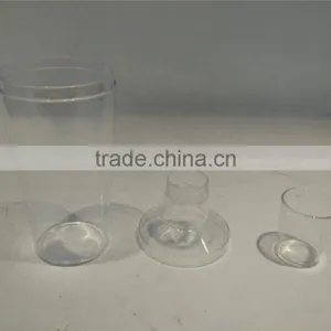 20oz Plastic Cocktail Shaker With Cover and Strainers thumbnail-3