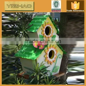 Eco-friendly FSC Hanging Wooden Bird Cage, Wooden Bird House, Bird Cage thumbnail-5