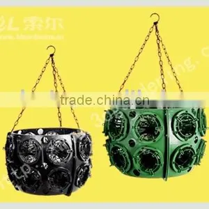 Hanging Plastic Coloful Basket thumbnail-1