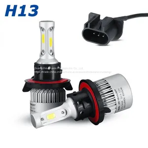 S2 H13 Car LED Headlight Bulbs 72W 8000LM COB LED Car Headlamp Hi-Lo Beam Automobile Light Conversion Kit 6500K 12V thumbnail-1