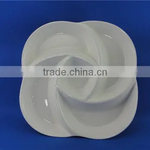 Wholesale Porcelain Disposable Divider Plates thumbnail-2