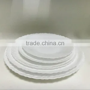 New Opal Tableware Cheap White China Plate thumbnail-2